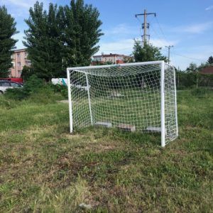 PORTI FOTBAL 3X2 M, TEAVA 76 MM, (2 BUCATI) COD 419-76