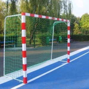 PORTI  FOTBAL OTEL PROFIL PATRAT, 3X2 M, (2 BUCATI), COD 411