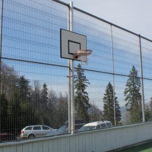 SISTEM BASCHET PENTRU EXTERIOR, REGLABIL PE INALTIME,MODEL LONDON, COD 105-ALUMINIU