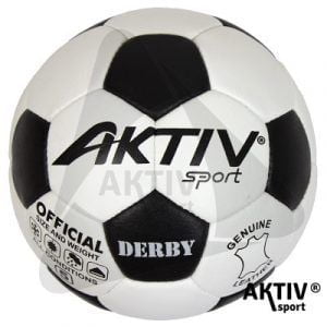 Minge fotbal din piele, NR 4, cod Derby4