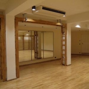 Monkey bar system From Oak,105 inches,code 281-E