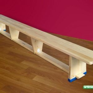 BANCA GIMNASTICA CU PICIOARE DIN LEMN, LUNGIME 3 M,COD 203