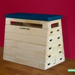 LADA GIMNASTICA TRAPEZOIDALA,5 MODULE,120X75X100 CM,COD 219