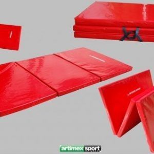 SALTEA GIMNASTICA PLIABILA IN 3, 2X1 M, GROSIME BURETE 5 CM, HUSA PVC,COD 237-3