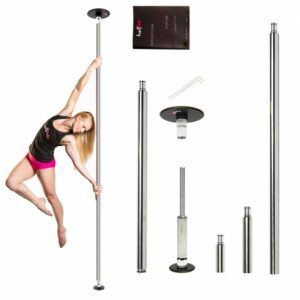 BARA POLE FITNESS CHROME 42 MM, COD POLE-NX-CHROME