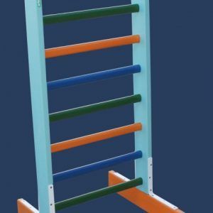 SPALIER COPII PENTRU GIMNASTICA, MULTICOLOR, 1.4X0.6 M, COD 250-COLORAT