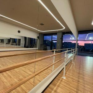 BARA BALET DUBLA, CU PRINDERE DE PARDOSEALA,COD 113-PODEA