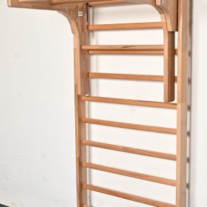 BARA TRACTIUNI SI TRICEPSI 2 IN 1, DIN LEMN, COD 248-LEMN