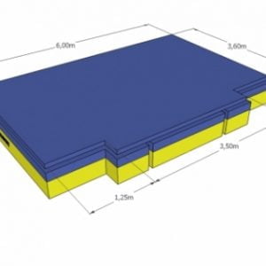SALTEA ATLETISM PENTRU SARITURA IN INALTIME,6X4X0.7 M,COD 244-7