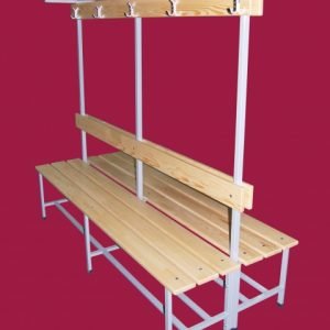 BANCA DUBLA VESTIAR,CU SUPORT GENTI,COD 206-GENTI