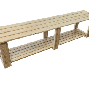 BANCA PENTRU VESTIARE DIN LEMN,2 M,COD 243 LEMN