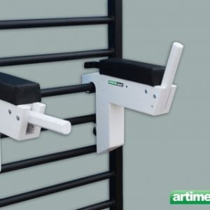 Horizontally and vertically folding parallel bars white, code 270-3-white