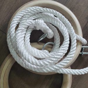 Anneaux de gymnastique en bois, code 1163-anneau