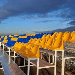 SCAUN STADION DIN POLIPROPILENA, CU SPATAR, COD 458943