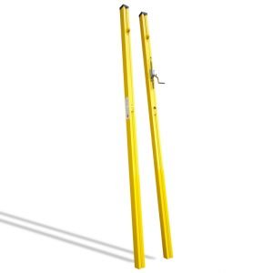 STALPI VOLEI PE PLAJA DIN ALUMINIU,PROFIL 80X80 MM,COD 501-BEACH