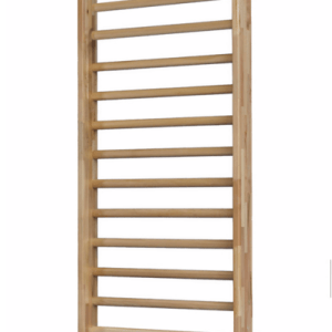 Sprossenwand Darmstadt aus Buche, Sprossen durchgehend, 221-F-2-REHA