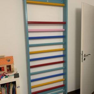 Sprossenwand Nürnberg, 2.3x0.85 m, 14 sprossen, Artikelnr. 221-Bunt