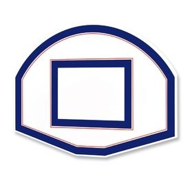 Basketball Zielbrett oval,1200x900 mm,Artikelnr 169-C