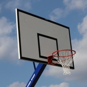 Basketball-Zielbrett 120 x 90 cm, aus GFK, ungebohrt,Artikelnr. 160