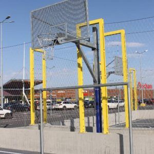 Basketball-Board aus Stahldrahtgewebe,1800x1000 mm,artikelnr 171-Z