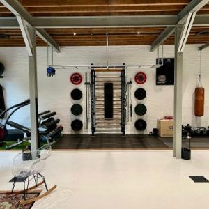 Sprossenwand mit Klimmzug, Metall/Holz, 2.4x0.9 m, Spartan Modell, Artikelnr. 277/Schwarz