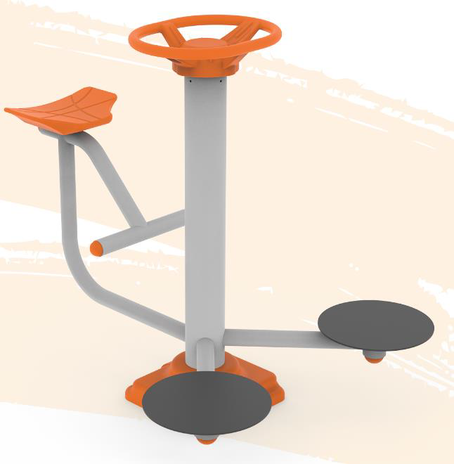 APPAREIL DE FITNESS MODÈLE "ABDOMEN ET TAILLE", CODE AF-3002 (NOUVEAU)