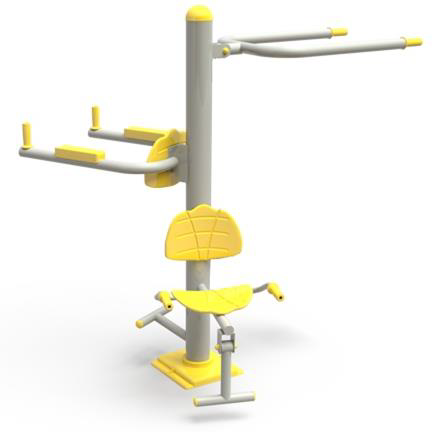 APARAT FITNESS COMPLEX (PENTRU BRAȚE, ABDOMEN ȘI SPATE), COD AF-3000 (NOU)