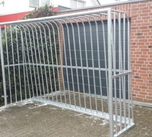 Cages de but de football en acier, code 407-antivandalism